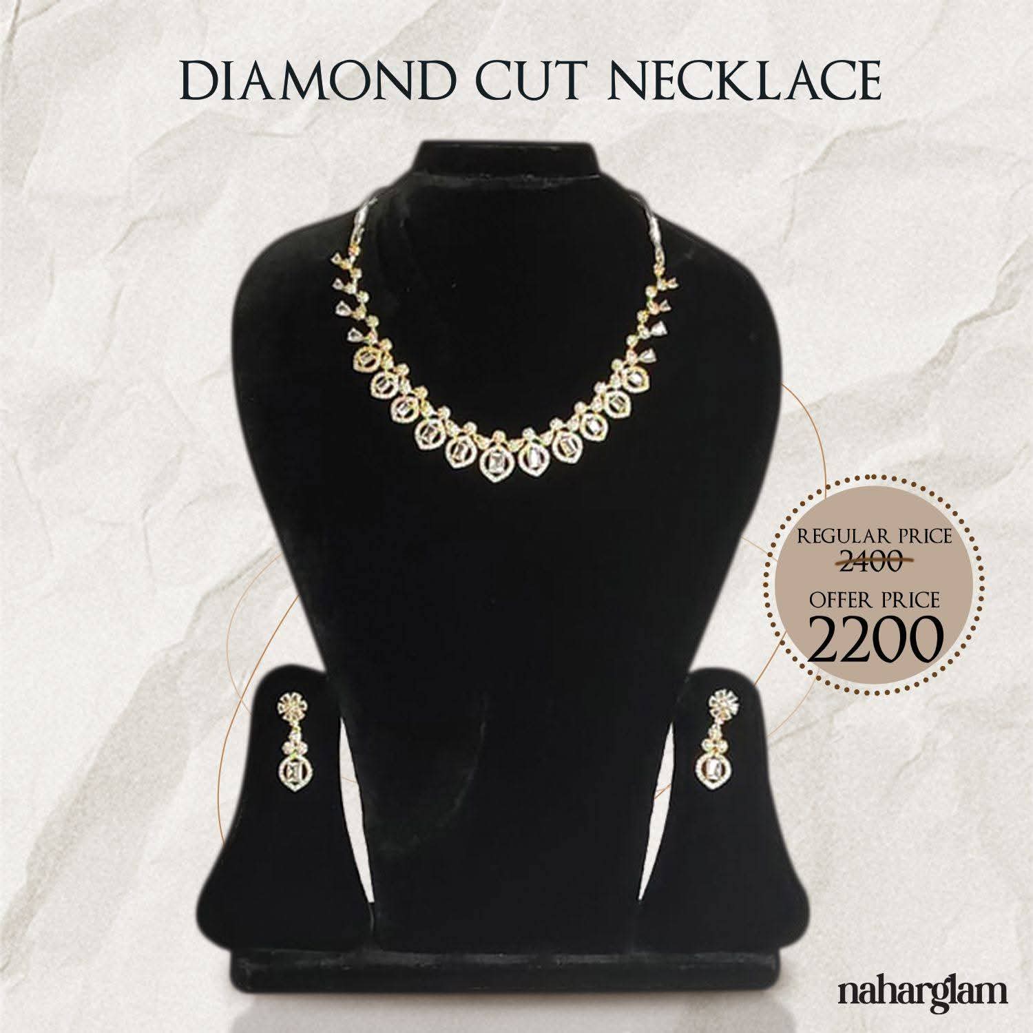 Diamond Cut Necklace Set